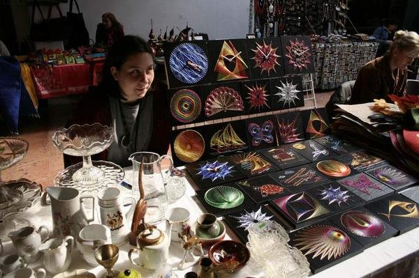 Me at hand made crafts exhibition in Novi Sad